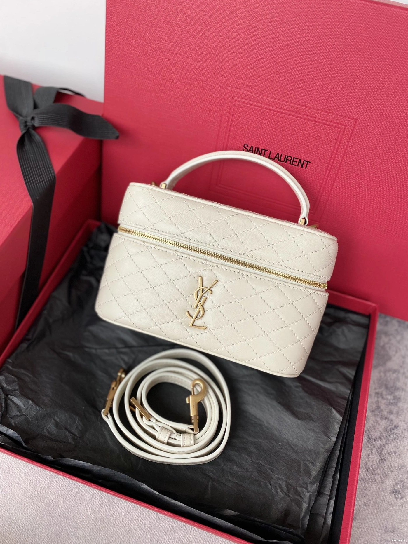 bag vanity in YSL Gaby lambskin 0711